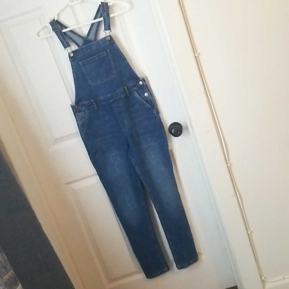Land's End Bib Overall Jeans 14